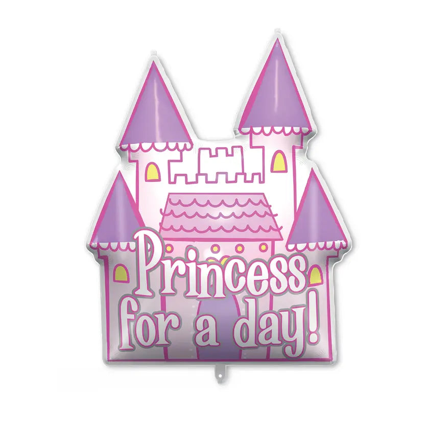 Princess Castle Supersized Shaped Foil Balloon 94 cm