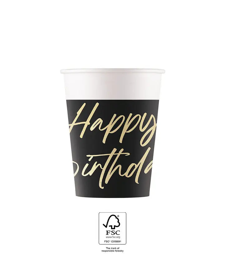 Birthday Party FSC Paper Cups 200ml