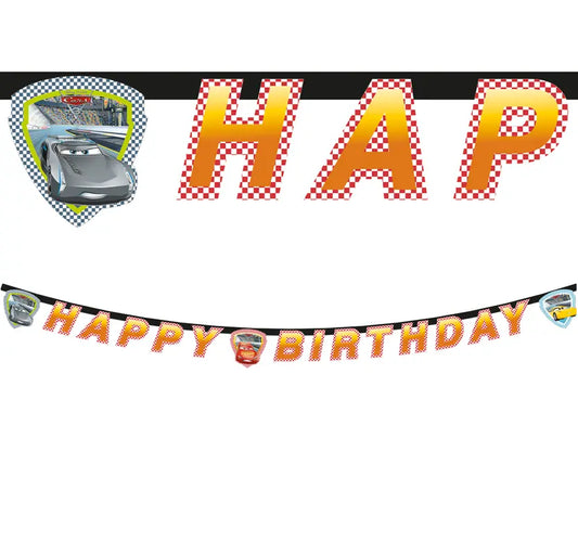 Happy Birthday Die-cut Banner