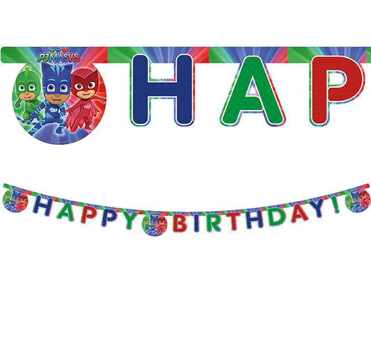 Happy Birthday Die-cut Banner
