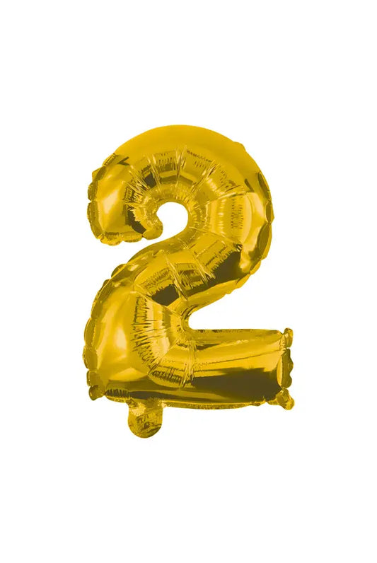32 cm Gold Foil Balloon No. 2