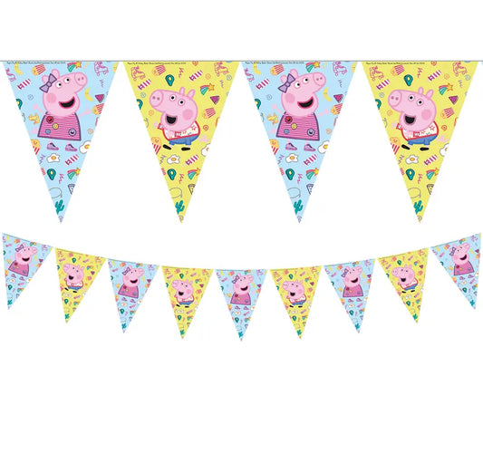 Triangle Flag Banner (9 Flags)