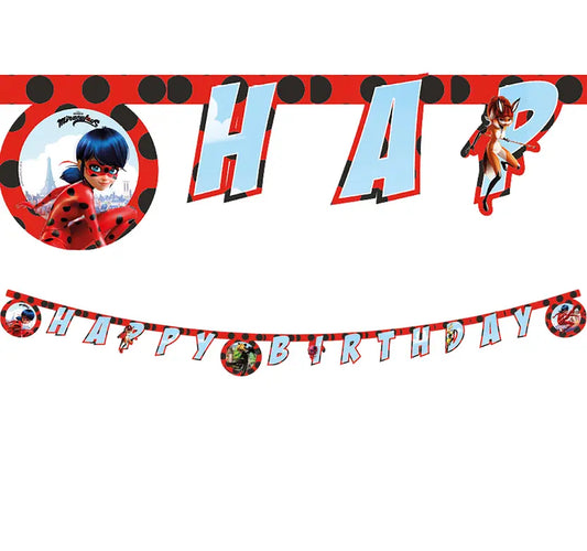Happy Birthday Die-Cut Banner
