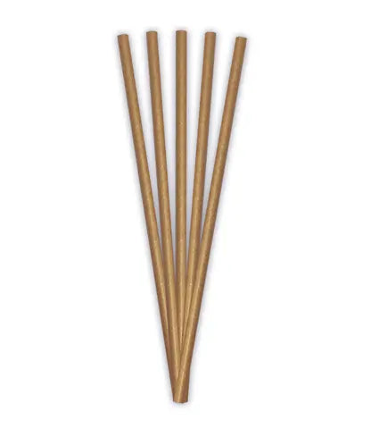Kraft Paper Drinking Straws 19.7x0.6cm