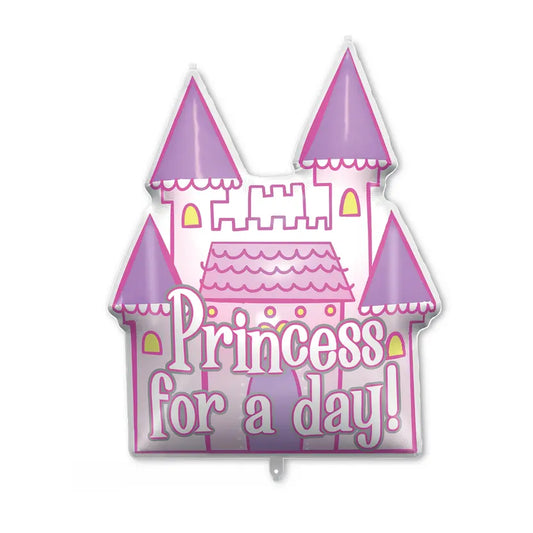 Princess Castle Supersized Shaped Foil Balloon 94 cm