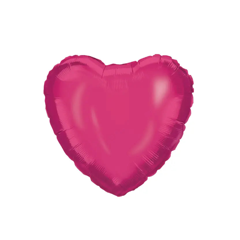 Pink Heart Foil Balloon 46 cm