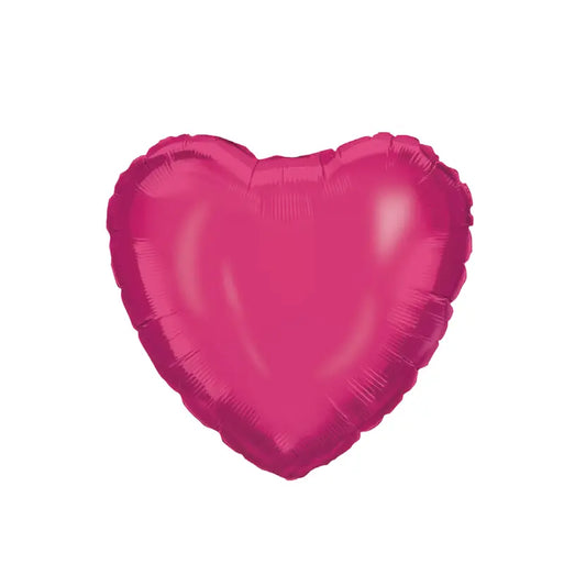 Pink Heart Foil Balloon 46 cm