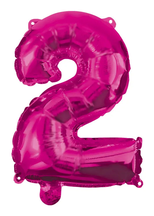Hot Pink Foil Balloon 95 cm No 2