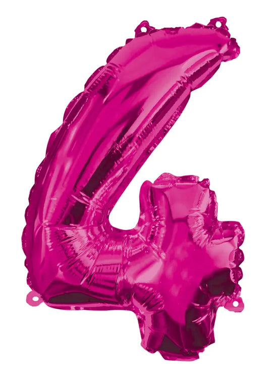 Hot Pink Foil Balloon 95 cm No 4
