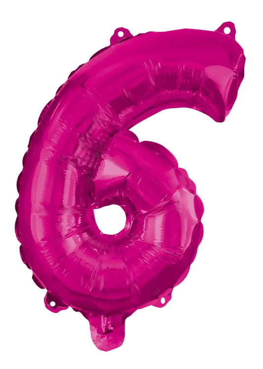 Hot Pink Foil Balloon 95 cm No 6