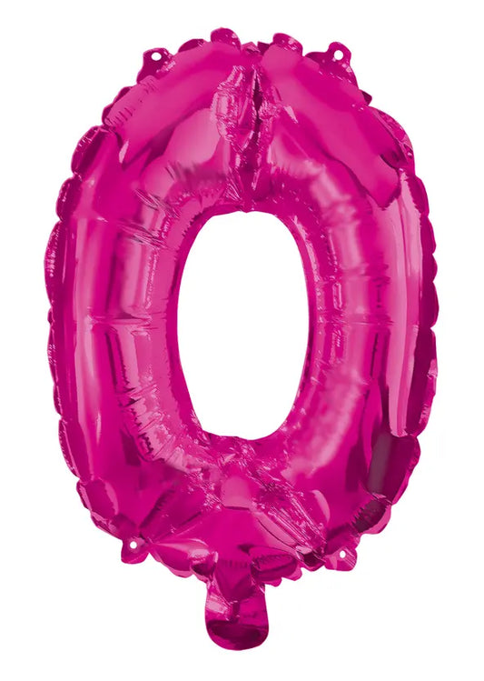 Hot Pink Foil Balloon 95 cm No 0