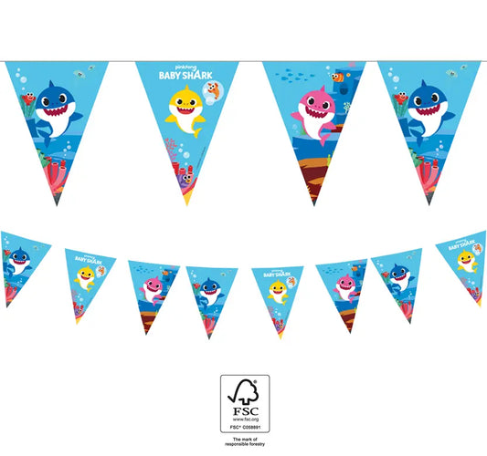Triangle Flag Banner (9 flags)