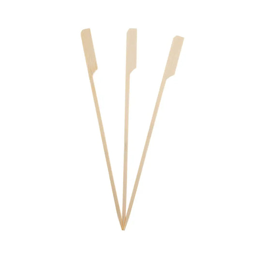 Bamboo Skewers with wide edge 15cm