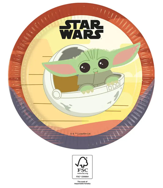 Paper Plates FSC 23 cm