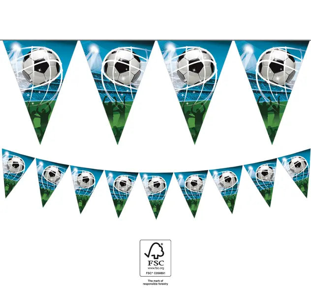 Paper Triangle Flag Banner (9 flags)