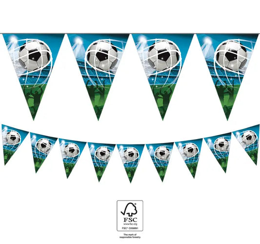 Paper Triangle Flag Banner (9 flags)