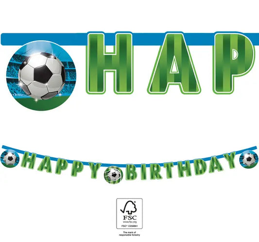 Happy Birthday Die-Cut Banner 2 m