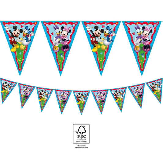 Paper Triangle Flag Banner (9 flags)