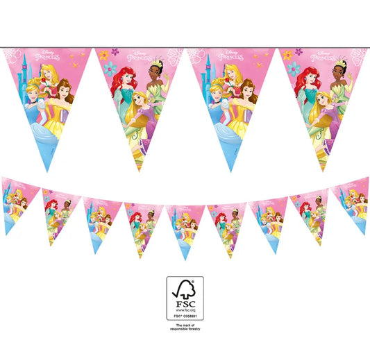 Paper Triangle Flag Banner (9 flags)