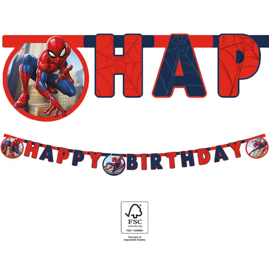 Happy Birthday Paper Letter Banner 2m