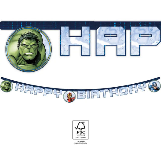Happy Birthday Letter Banner 2m