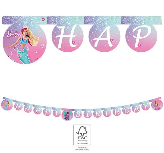 Happy Birthday Die-Cut Banner