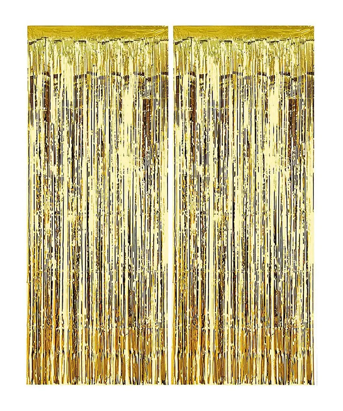 Gold Curtains 1x2m
