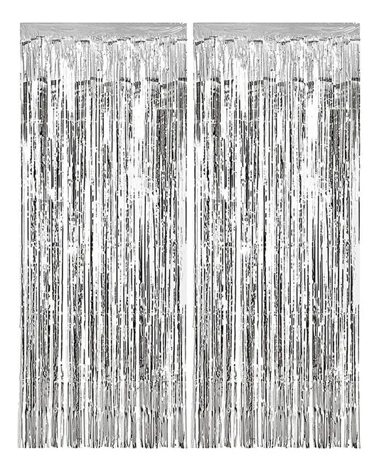 Silver Curtains 1x2m