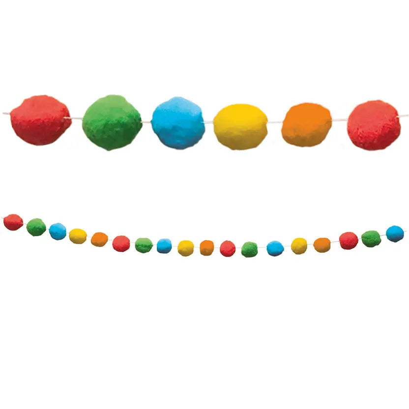 Color Party Reusable Textile "Happy Birthday" Party Letter Banner