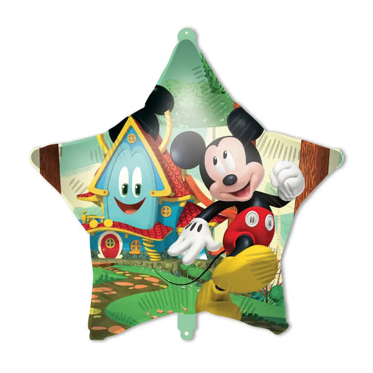 Mickey Mouse Star Shaped Foil Balloon