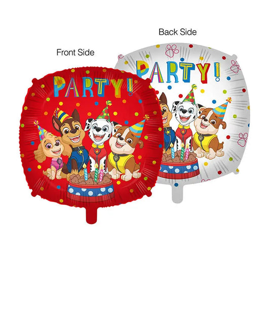 Square Foil Balloon Dual Faced 46cm