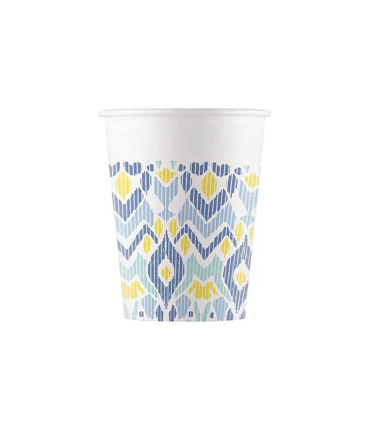 Ethnic Design Paper Cups 200ml