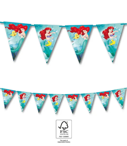 Paper Triangle Flag Banner (9 flags)