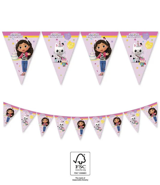 aper Triangle Flag Banner (9 flags)