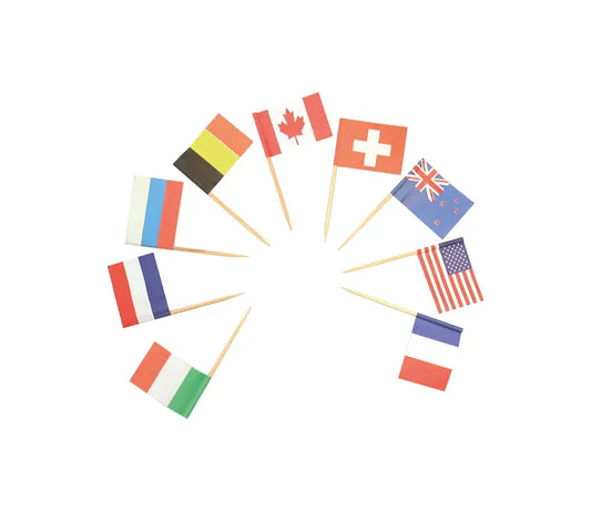 Country Flags Toothpicks