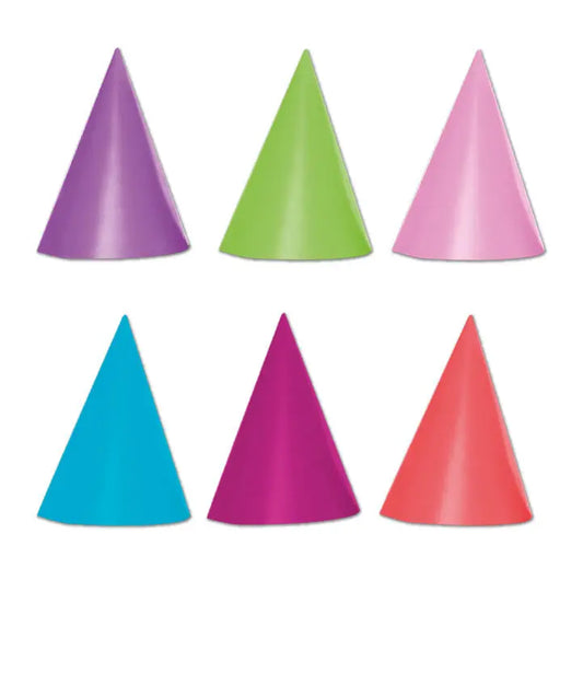 Unicolour Hats (Assorted Colours)