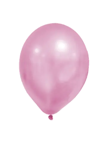 Metallic Pastel Balloons - Pink