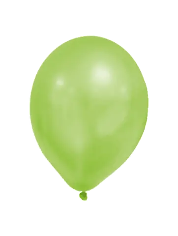 Metallic Pastel Balloons - Green