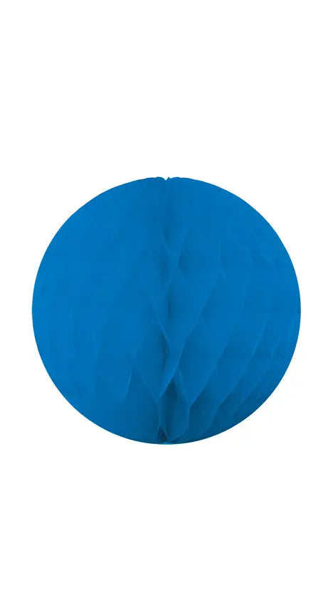 Blue Honeycomb Hanging Decoration 15 cm