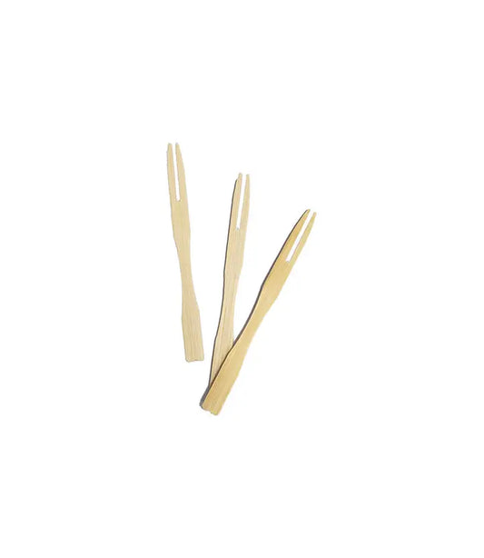 Bamboo Mini Forks