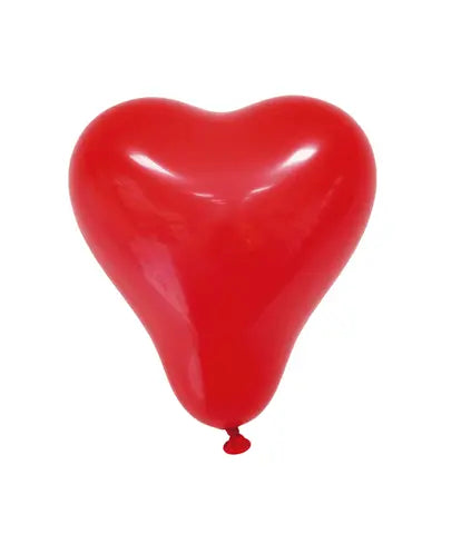 Red Heart Shaped Balloons