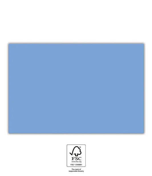 FSC Blue Paper Tablecover 120X180cm.