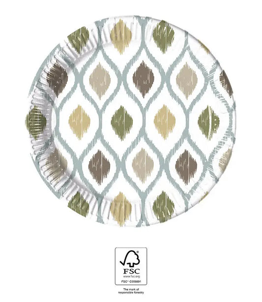 Boho Cells FSC Paper Plates Next Generation Medium 20cm