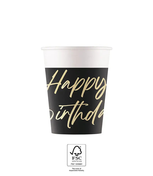 Birthday Party FSC Paper Cups 200ml