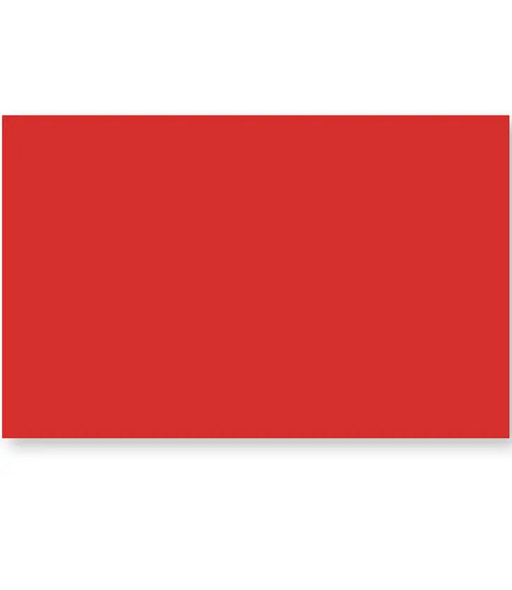 Plastic Red Tablecover 120x180cm