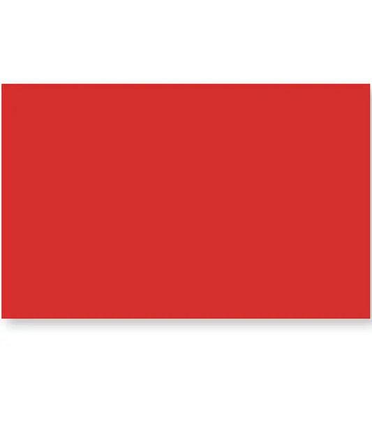 Plastic Red Tablecover 120x180cm