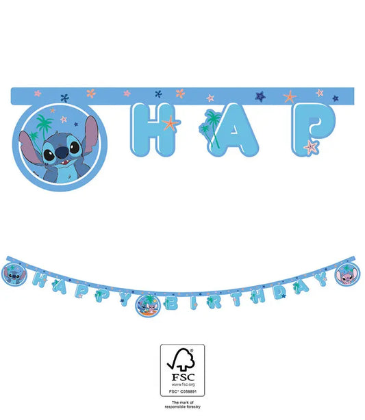 Happy Birthday Die-Cut Paper Banner