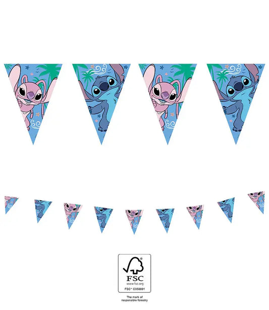 Paper Triangle Flag Banner (9 flags)
