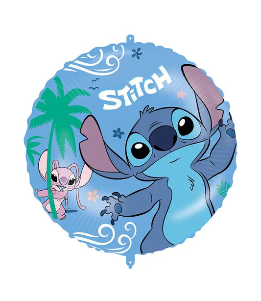 Stitch Round Foil Balloon 46cm